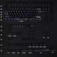 Canyon Black 104+42 Full PBT Dye-subbed Keycaps Set for Cherry MX Mechanical Gaming Keyboard